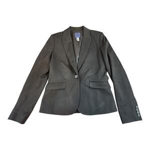 J Crew Womens black Suit Jacket sz 10T pants sz 8T office career wear executive
